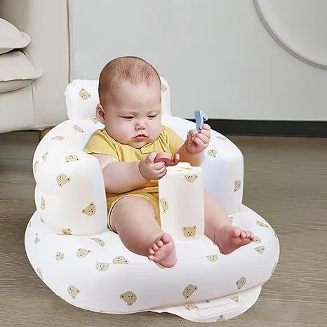 CuddleSeat™ – Inflatable Infant Sofa | Air-light design, stable base | Secure and cuddly comfort