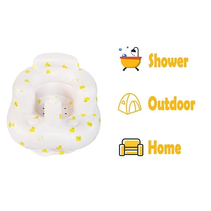 CuddleSeat™ – Inflatable Infant Sofa | Air-light design, stable base | Secure and cuddly comfort