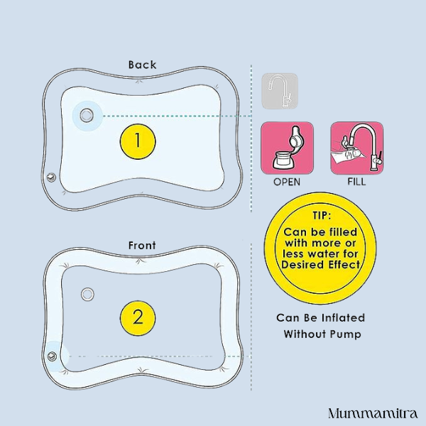OceanWonder Playmat™ – Sensory Water Play for Happy Tummy Time!