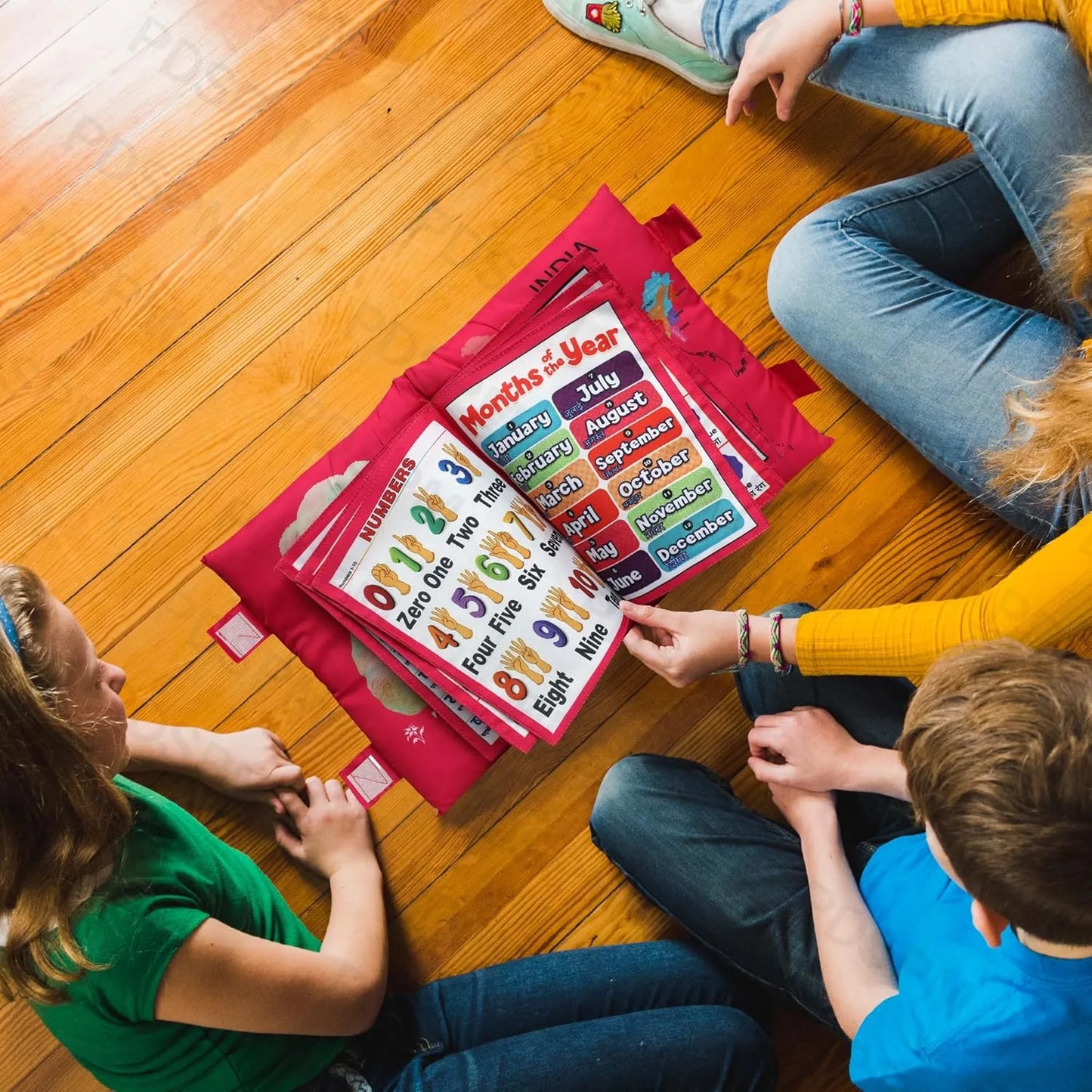 BrightHug™ – Learning Cushion | Soft, Safe & Engaging | Comfort Meets Early Education