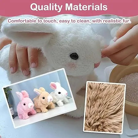 JoyBunny™- Interactive Rabbit | Soft & Hopping | Comfort Meets Playtime