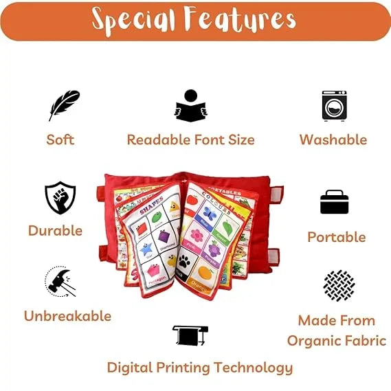 BrightHug™ – Learning Cushion | Soft, Safe & Engaging | Comfort Meets Early Education