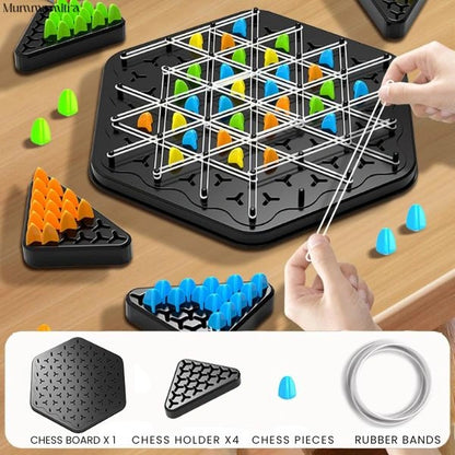 ChainChess™ – Triangle Tactics | Linked Moves | Strategic Play