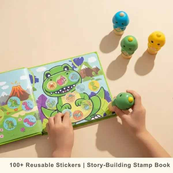 WonderStamp – 100+ Reusable Stickers | Story-Building Sta…