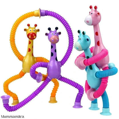 StretchyGiraffe™ – Pull, Pop, Stick & Soothe – All-in-1 Sensory Magic | Travel-Friendly
