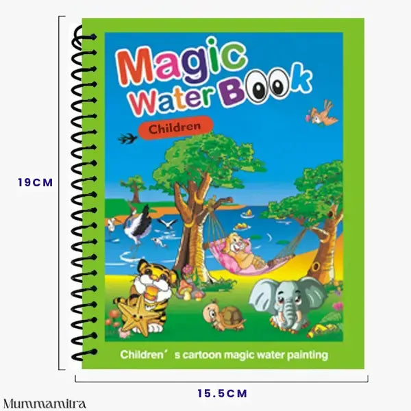 DoodleDrip™ – Premium Magic Water Coloring Combo | 4 Books, 4 Pens, 0 Mess | For Endless Fun