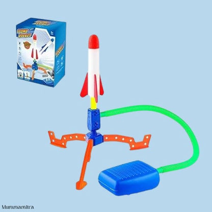 SkyZoomer™ – Foam Rocket Launcher | Outdoor Active Fun | Jump-Powered Launches