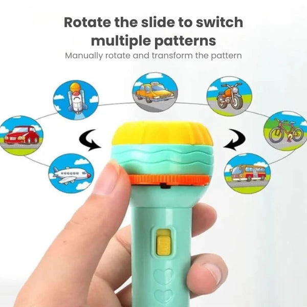 DreamTorch™ – Light Up Tales | Magical Projection | Nighttime Comfort & Sweet Dreams