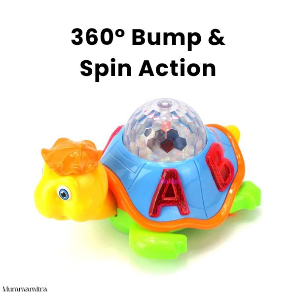 ShellBeats™ – 360° Bump & Spin Action | Musical Movement | Sensory Delight