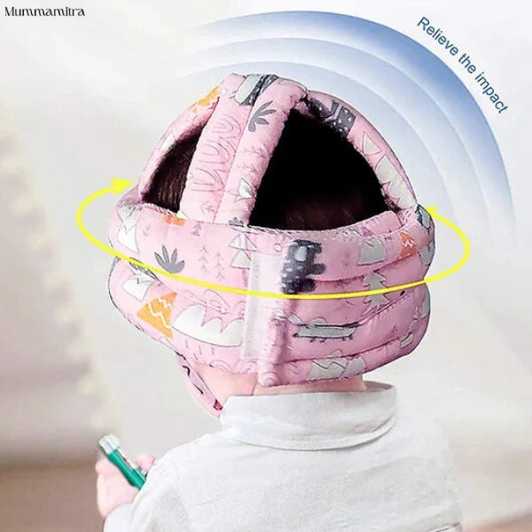 HeadHug™ – Baby Head Protector | Secure Y-Strap | Ideal for 6–18 Months