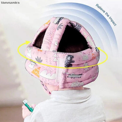 HeadHug™ – Baby Head Protector | Secure Y-Strap | Ideal for 6–18 Months