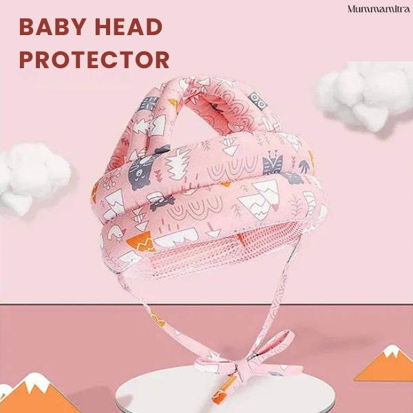 HeadHug™ – Baby Head Protector | Secure Y-Strap | Ideal for 6–18 Months