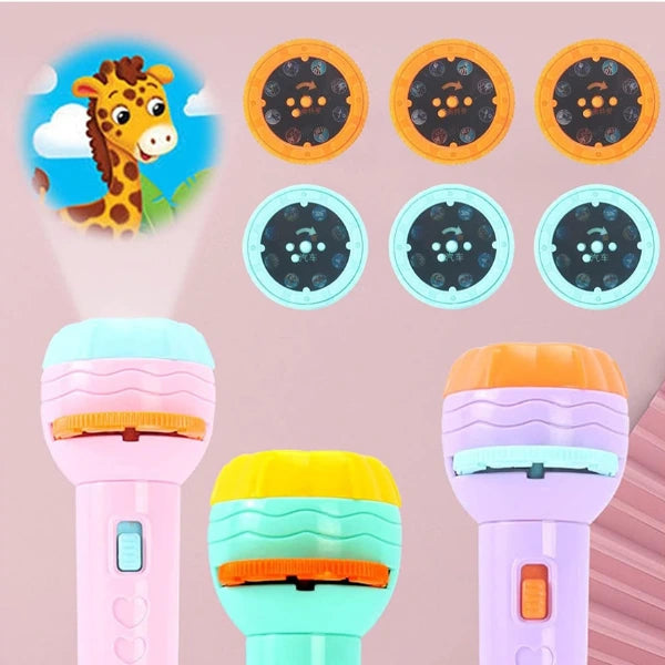 DreamTorch™ – Light Up Tales | Magical Projection | Nighttime Comfort & Sweet Dreams