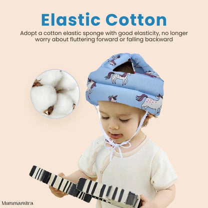 HeadHug™ – Baby Head Protector | Secure Y-Strap | Ideal for 6–18 Months