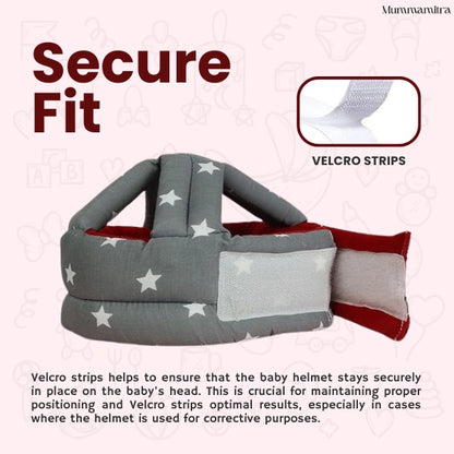HeadHug™ – Baby Head Protector | Secure Y-Strap | Ideal for 6–18 Months