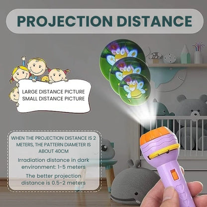 DreamTorch™ – Light Up Tales | Magical Projection | Nighttime Comfort & Sweet Dreams