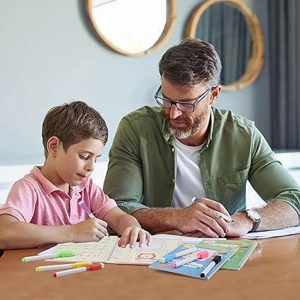 WriteEase™ – Handwriting Practice Kit | Magic Ink | Reusable & Mess-Free Learning