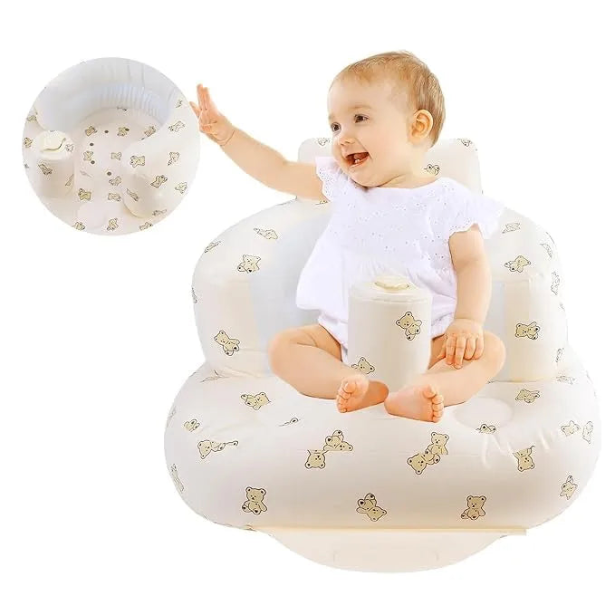 CuddleSeat™ – Inflatable Infant Sofa |  Air-light design, stable base | Secure and cuddly comfort