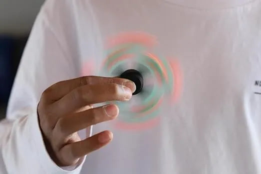 FusionFidget™ – Build-and-Transform Sensory Toy | Dynamic Shapes & Smooth Spin | Calm, Play & Collect