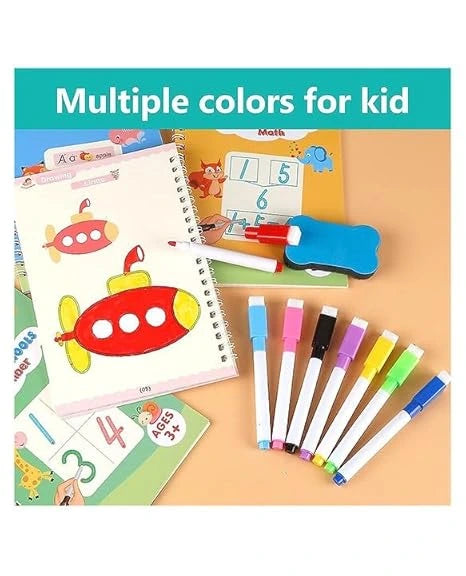 WriteEase™ – Handwriting Practice Kit | Magic Ink | Reusable & Mess-Free Learning