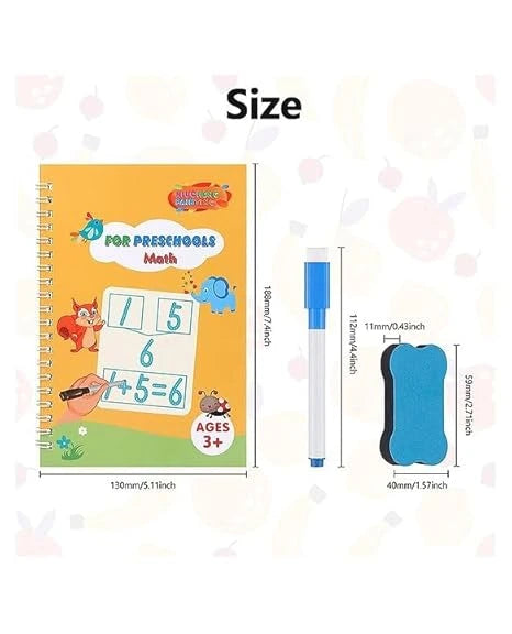 WriteEase™ – Handwriting Practice Kit | Magic Ink | Reusable & Mess-Free Learning