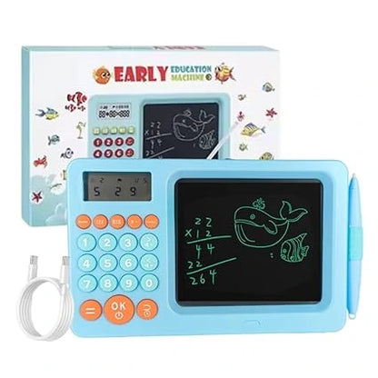 IntelliCalc ™ – LCD Pad + Calculator | Smart Dual Feature | Makes Math Practice Easy