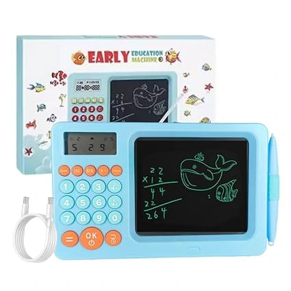 IntelliCalc ™ – LCD Pad + Calculator | Smart Dual Feature | Makes Math Practice Easy