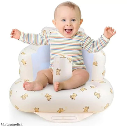 CuddleSeat™ – Premium Infant Sofa for Safe & Supported Sitting | Inflatable | Pediatrician-Backed Baby Sofa