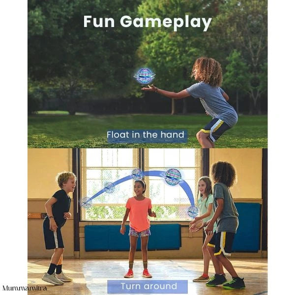 MagicFloater sleek flying spinner with LED effects