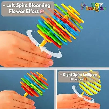 SpinFlower™ – Sensory Spinner Toy | Lightweight & Ergonomic | Stress-Free Calm for Little Fingers