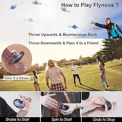 SkyOrb™ – Lights, Tricks, Flight | Motion-Powered Fun | Kid-Safe Drone