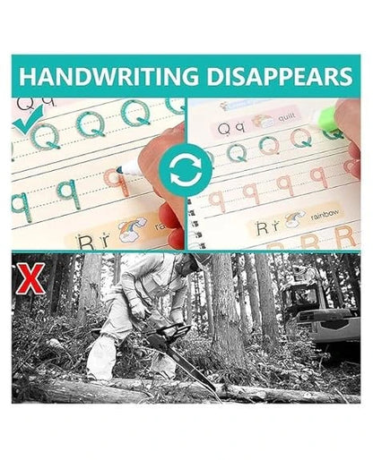 WriteEase™ – Handwriting Practice Kit | Magic Ink | Reusable & Mess-Free Learning