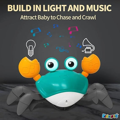 CrabChase™ – Crawling Fun | Smart Sensors | Boosts Baby Movement