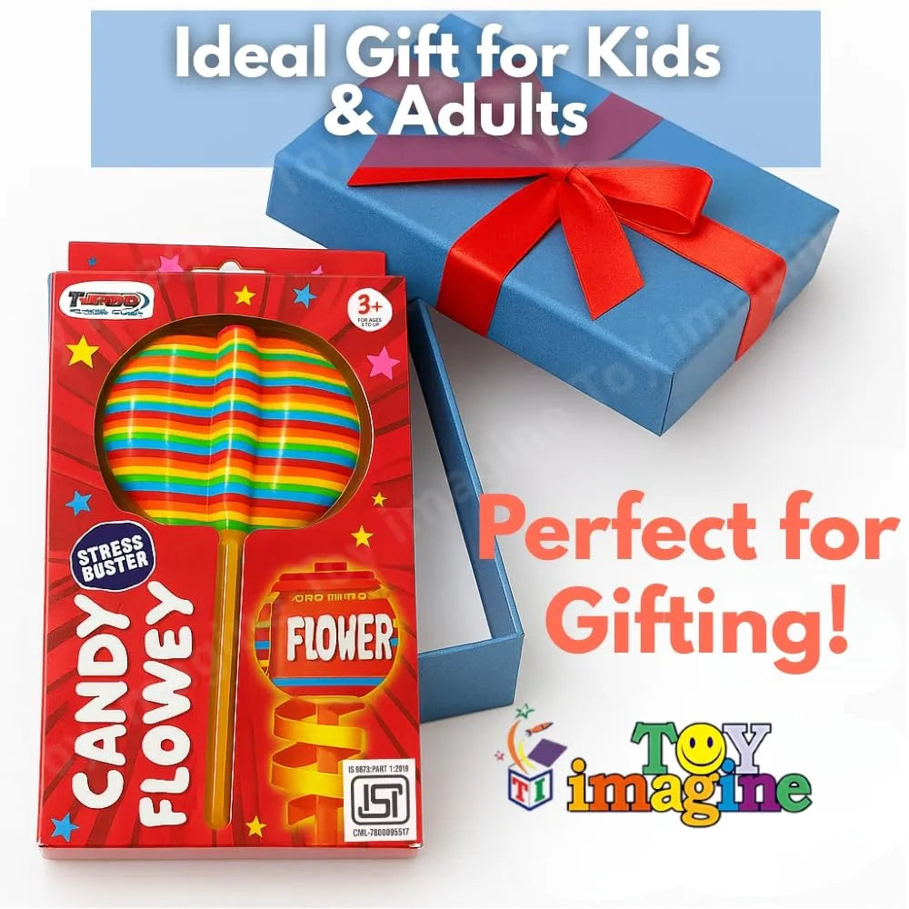 SpinFlower™ – Sensory Spinner Toy | Lightweight & Ergonomic | Stress-Free Calm for Little Fingers