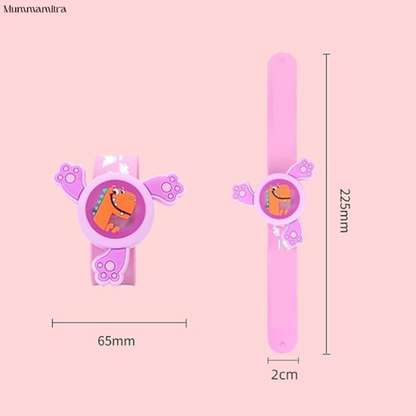 TwirlBand™ – Light-Up Spinner Bracelet | Slap-On Fun Meets LED Glow