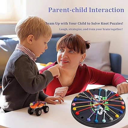 BrainKnots™ – Rope Logic Puzzle | Hands-On Brain Training | Problem-Solving Made Fun