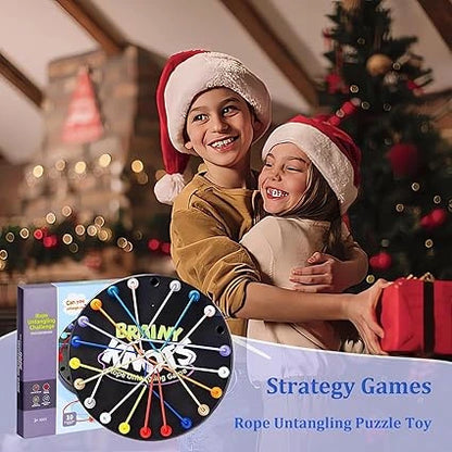 BrainKnots™ – Rope Logic Puzzle | Hands-On Brain Training | Problem-Solving Made Fun