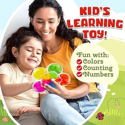 FloraSort™ -Sort & Learn – Learning Toy | Improves Concentration & Dexterity | Boosts Problem-Solving