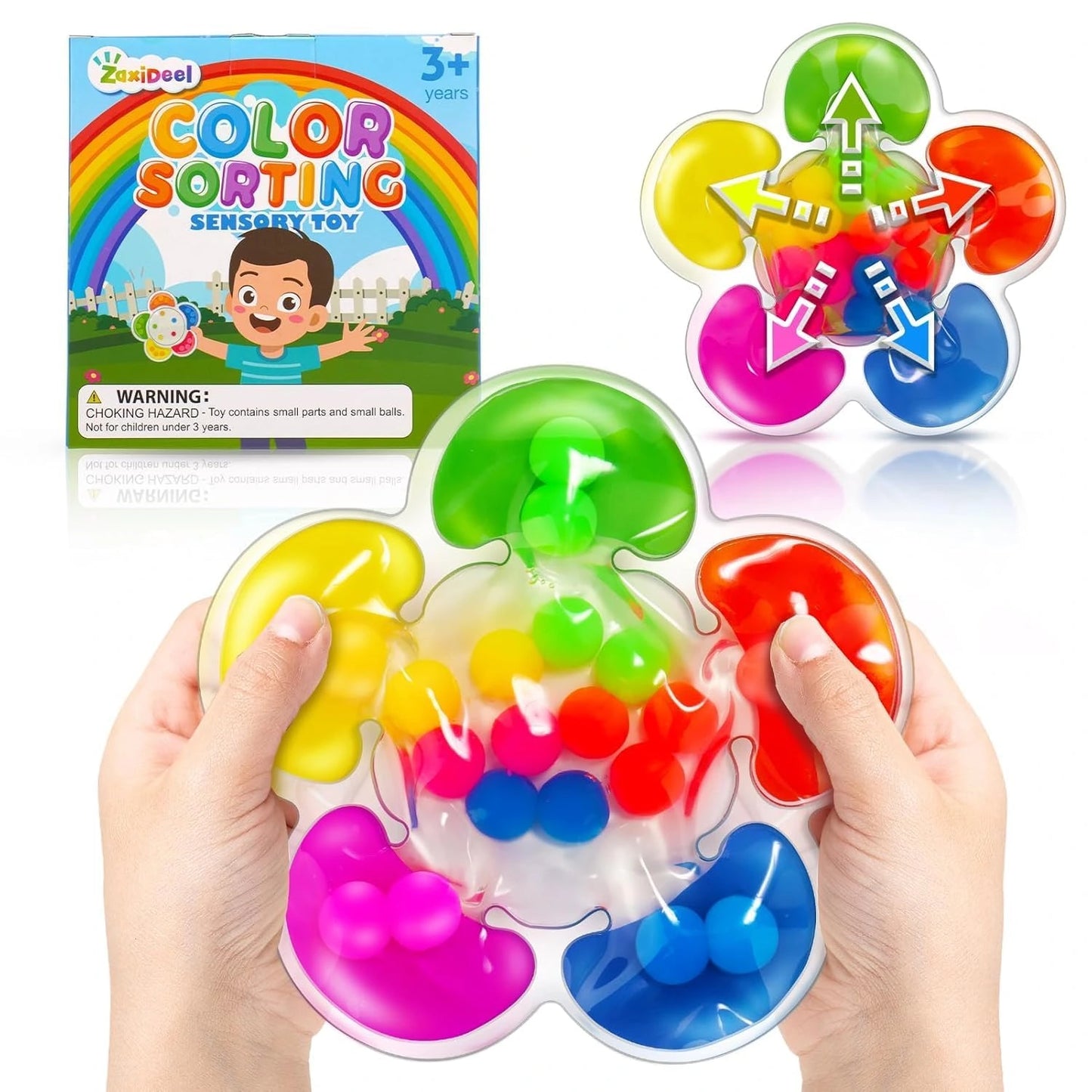 FloraSort™ -Sort & Learn – Learning Toy | Improves Concentration & Dexterity | Boosts Problem-Solving