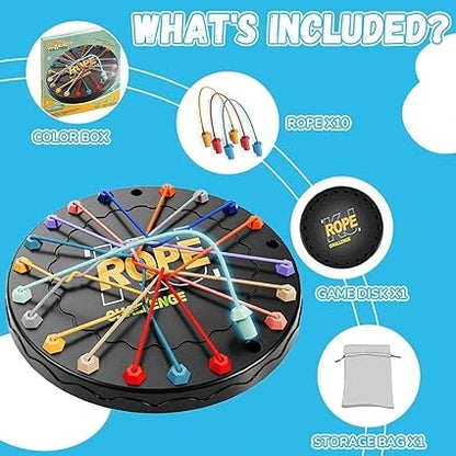 BrainKnots™ – Rope Logic Puzzle | Hands-On Brain Training | Problem-Solving Made Fun