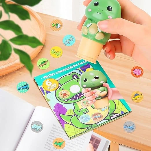 WonderStamp™ – 100+ Reusable Stickers  | Arrange, Move, Play | Imaginative Learning