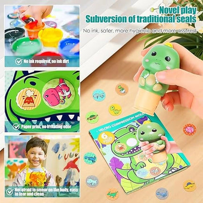 WonderStamp™ – 100+ Reusable Stickers  | Arrange, Move, Play | Imaginative Learning