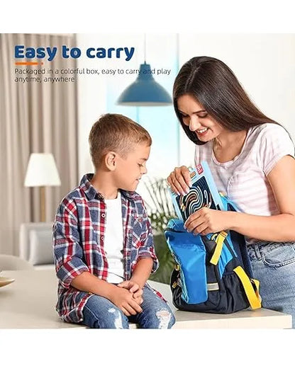 BusyBrain™- Silicone Activity Board | Soft, Safe & Tactile | Comforting Screen-Free Play