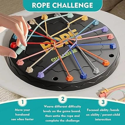 BrainKnots™ – Rope Logic Puzzle | Hands-On Brain Training | Problem-Solving Made Fun
