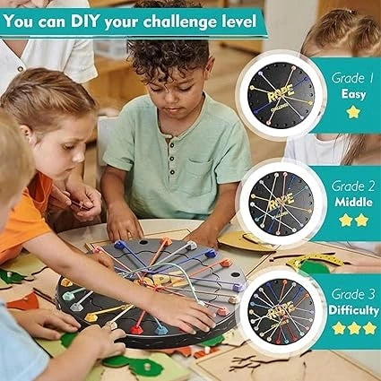 BrainKnots™ – Rope Logic Puzzle | Hands-On Brain Training | Problem-Solving Made Fun