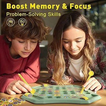 FocusFlip™ - Match the Minds! | Improves Visual & Cognitive Skills | Fun for Curious Kids