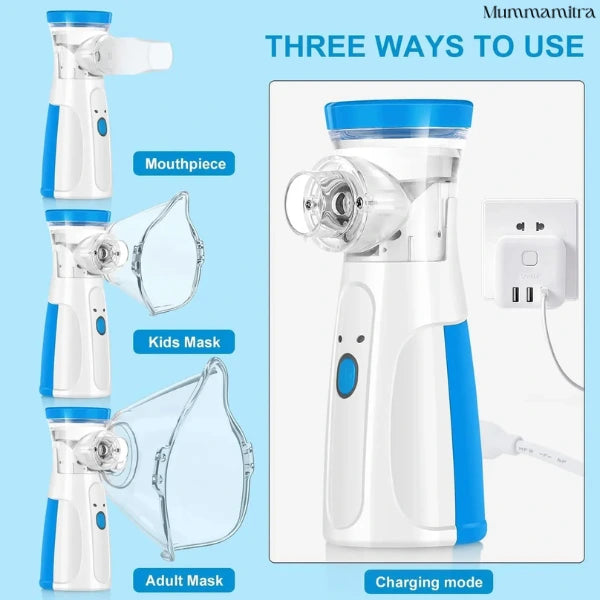 PureBreath™ – Compact Nebulizer | Gentle Vapour | Safe Relief Anytime, Anywhere