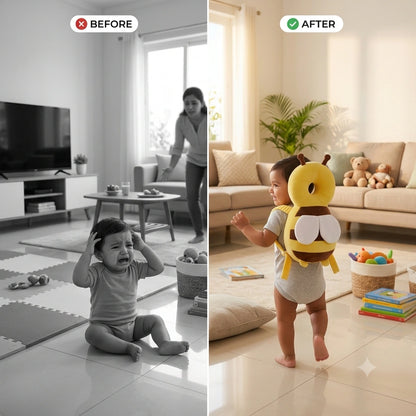 ToddlerGuard - Head Protector Backpack | Adjustable Strap | Washable Cushion
