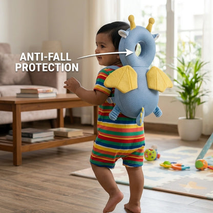 ToddlerGuard - Head Protector Backpack | Adjustable Strap | Washable Cushion