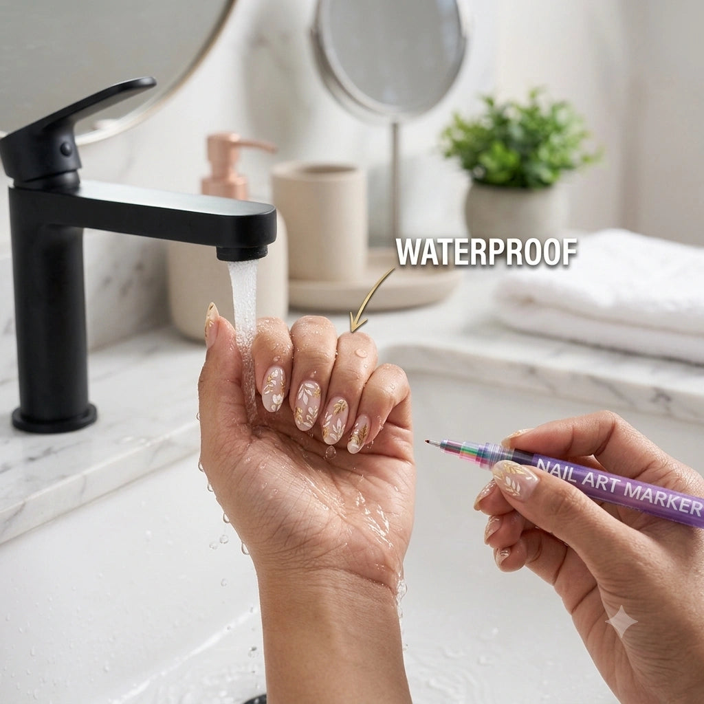 NailCraft - Mess Free Art | Instant Makeover | Waterproof | Multi-design use